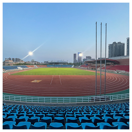 广东杭州电子科技大学混合型塑胶跑道